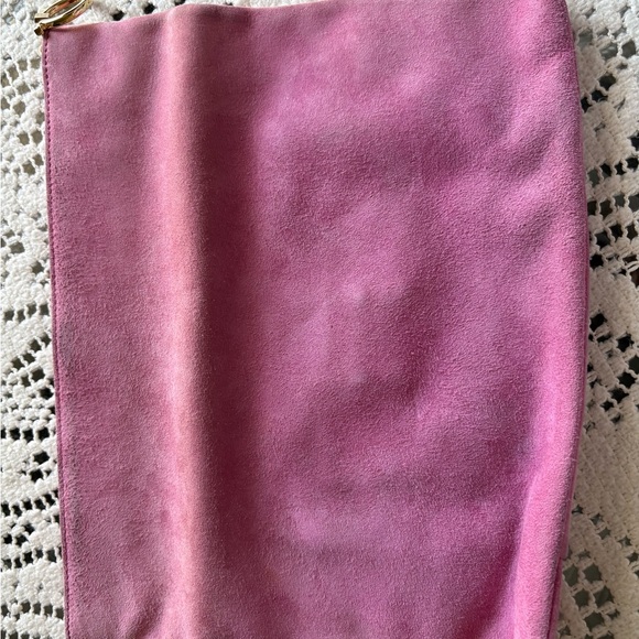 Salvatore Ferragamo “Masa” Suede Clutch - Picture 12 of 16